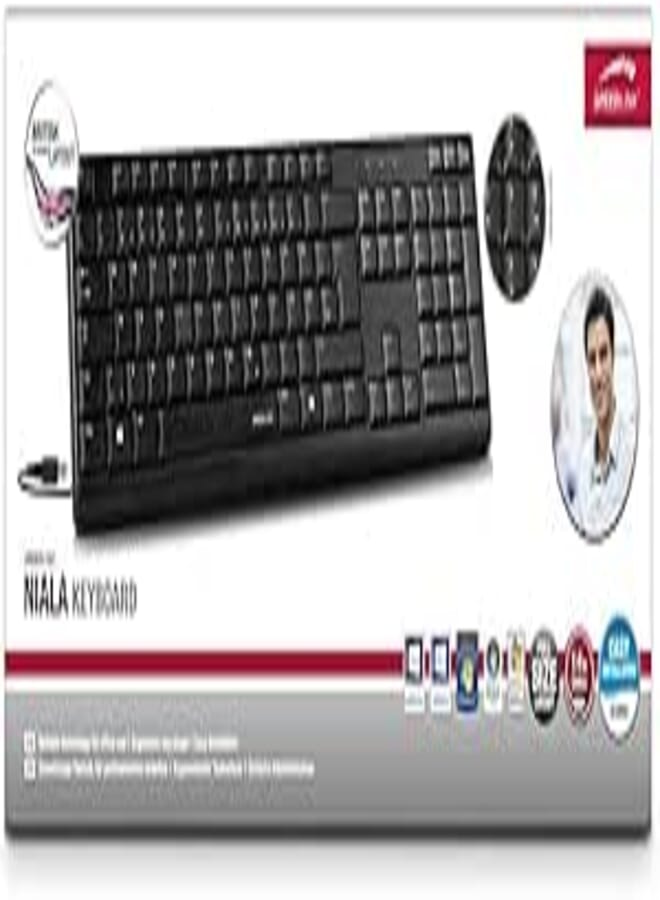 Speedlink SL-640001-BK-US-AR NIALA Keyboard USB black